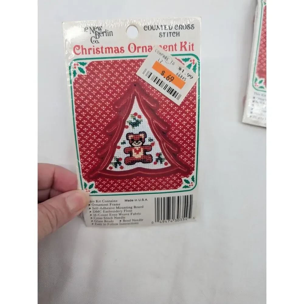 New Christmas Cross Stitch Bundle! Most Are Ornament Kits - One Big Project